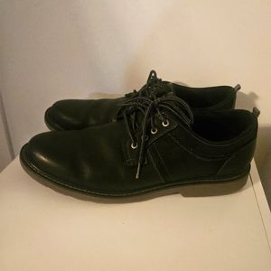 Dunham Mens Leather‎ Dress Shoe Size 15D Black